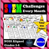 STEM Monthly Science Activities Lessons and Engineering Ch