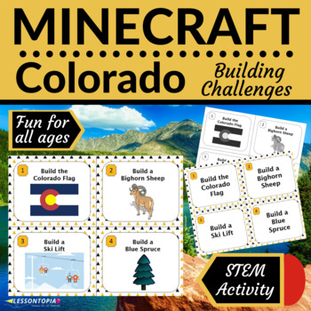 Preview of Minecraft Challenges | Colorado | STEM Activities