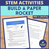 STEM Activities Build a Paper Rocket Design Challenge for 
