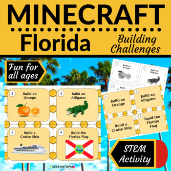 Preview of Minecraft Challenges | Florida | STEM Activities