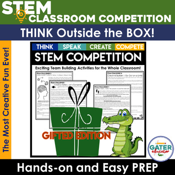 Preview of Gifted and Talented Projects and Activities | STEM Activities and Challenges