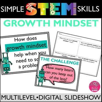 Preview of STEM Activities Growth Mindset Team Building Activities STEAM Challenges