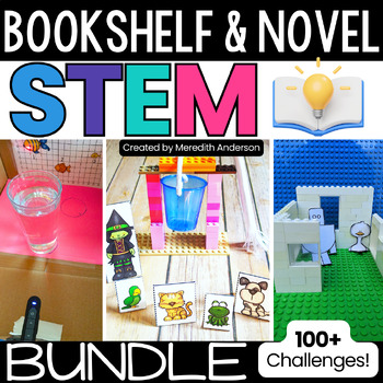 Preview of STEM Bundle of Activities and Challenges Read Aloud Books and Novels