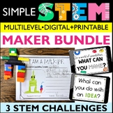 STEM Activities I am a Maker Bundle