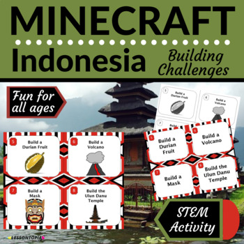 Preview of Minecraft Challenges | Indonesia | STEM Activities