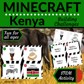 Preview of Minecraft Challenges | Kenya | STEM Activities