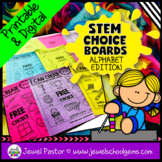 STEM Activities & Makerspace Choice Boards PreK Kindergart