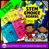 STEM Activities & Makerspace | Choice Boards PreK Kinderga