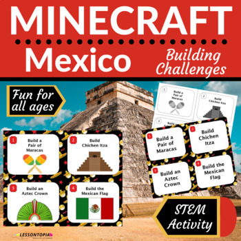 Preview of Minecraft Challenges | Mexico | STEM Activities