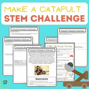 Preview of STEM Activities  - STEM Challenge - Catapult Champion