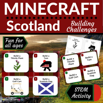 Preview of Minecraft Challenges | Scotland | STEM Activities