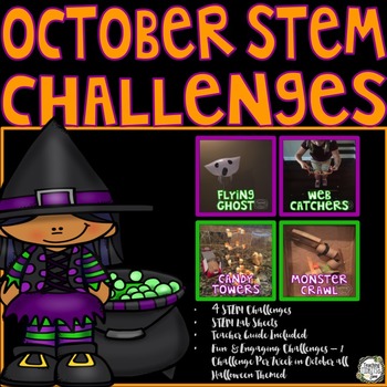 Preview of STEM Activities and Challenges, STEM Activities, Halloween STEM