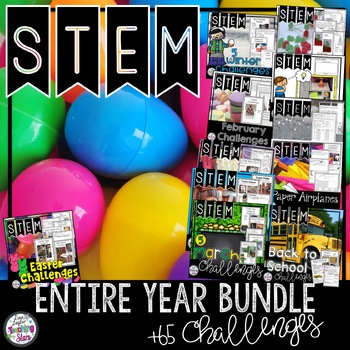 Preview of STEM Activities for the Entire Year | includes End of the Year STEM Challenges