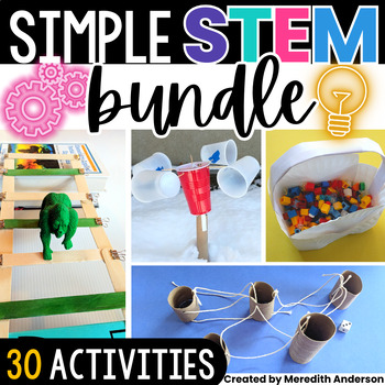 Preview of STEM Activities with Simple Materials