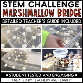 STEM Activity Bridges with Marshmallows Challenge
