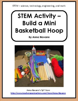 Preview of STEM Activity – Build a Mini Basketball Hoop