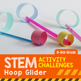 STEM Activity Challenge Hoop Glider Competition (Middle School)