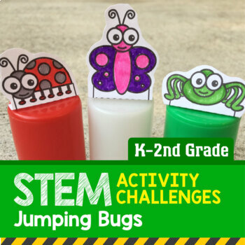 Preview of STEM Activity Challenge Jumping Bugs K-2nd Grade