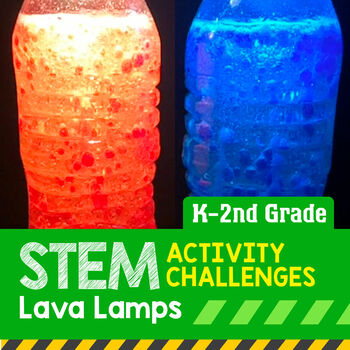Preview of STEM Activity Challenge - Lava Lamps  (Elementary)