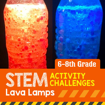 Preview of STEM Activity Challenge - Lava Lamps (Middle School)