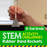 STEM Activity Challenge - Rubber Band Rockets  (Elementary)