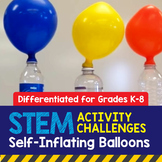 STEM Activity Challenge: Self-Inflating Balloons (K-8 Version)