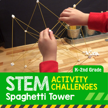 Preview of STEM Activity Challenge Spaghetti Tower (Elementary)
