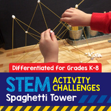STEM Activity Challenge: Spaghetti Tower (K-8 Version)