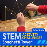 STEM Activity Challenge Spaghetti Tower (Upper Elementary)