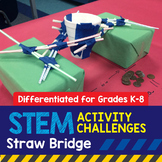 STEM Activity Challenge: Straw Bridge (K-8 Version)