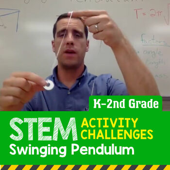 Preview of STEM Activity Challenge Swinging Pendulum  (Elementary)