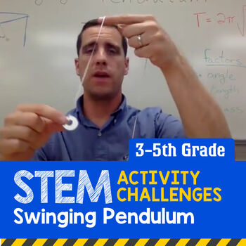 Preview of STEM Activity Challenge Swinging Pendulum (Upper Elementary)
