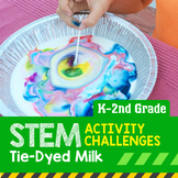 STEM Activity Challenge Tie-dyed Milk (Elementary)