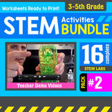 STEM Activity Challenges 16 Pack #2 (Upper Elementary)