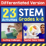 STEM Activity Challenges K-8 Grade Version Bundle