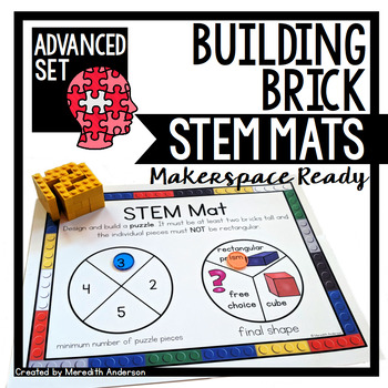 Preview of STEM Activity Challenges for Building Bricks  