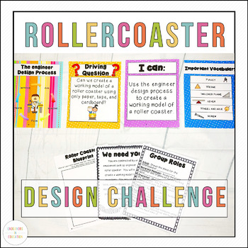 Preview of STEM Activity Create A Rollercoaster