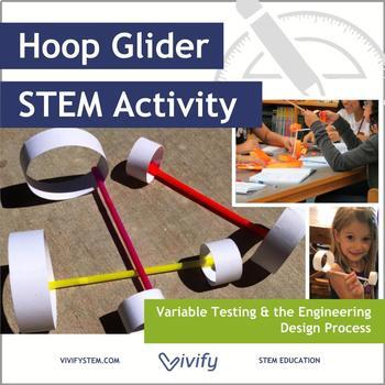 Preview of STEM Activity Hoop Glider Challenge (Variable Testing)
