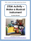 STEM Activity – Make a Musical Instrument