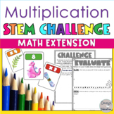 STEM Activity Math Multiplication Challenge | Math PBL | M