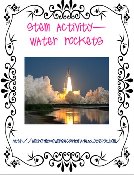 Preview of STEM Activity and Lesson Plan with Handout - Water Rockets