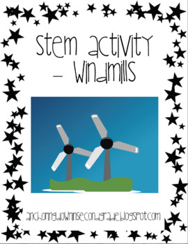 Preview of STEM Activity and Lesson Plan with Handout - Windmills (Energy & Motion)