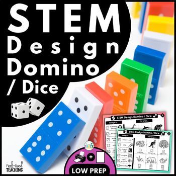 Preview of STEM Activity for Sub Plans or Centers - Design Domino - Quick & Easy STEM 
