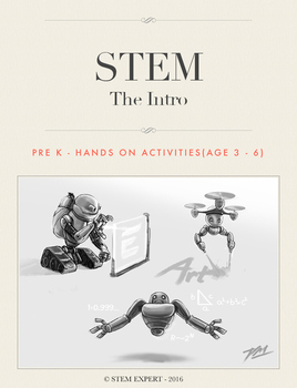 Preview of STEM for Preschool - Complete Bundle (throughout the year)