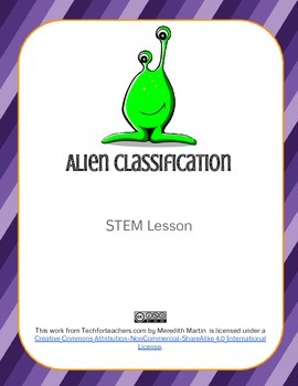 Preview of STEM - Animal Classification - Alien Classification Activity