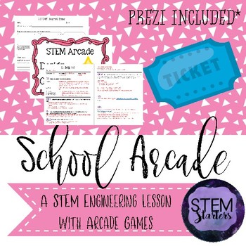 Preview of STEM Arcade: School-wide STEM Challenge with Prezi
