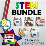 STEM BUNDLE - 5 Low Cost STEM Activities
