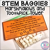 STEM Baggies Marshmallow and Toothpick Towers - September 