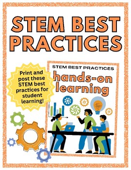 Preview of STEM Best Practices - Reminders for STEM Educators!