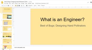 Preview of STEM Best of Bugs - Einstein Kit Google Slide-Learning aides